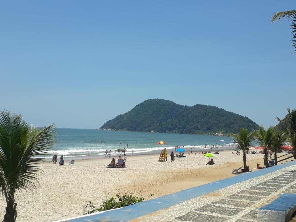 Cobertura Com Area Externa Com Vista Para O Mar Na Melhor Praia Do Guaruja Tombo Apartamento Exterior foto